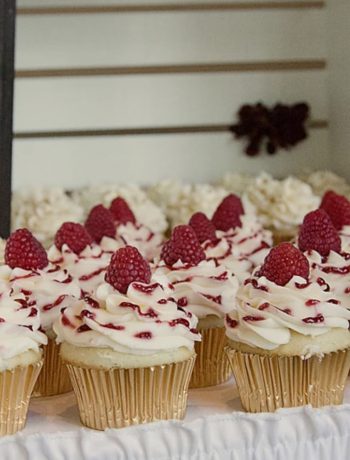 Shutterfly's cupcakes raspberries and chocolate cupcakes.