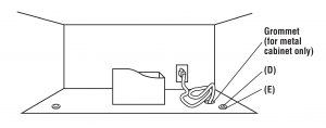 Figure 17 - How to Install an Over-the-Range Microwave Oven