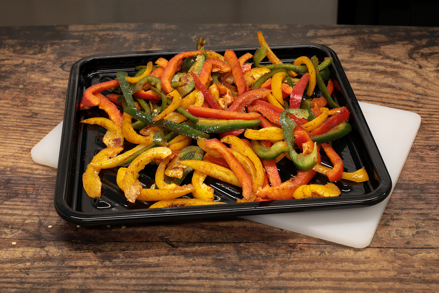 Fajita Shrimp Sheet Pan Dinner Recipe - Simply Better Living
