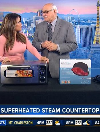 Sharp Superheated Steam Countertop Oven news clip from ABC13.