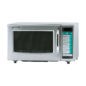 Medium Duty Commercial Microwave Oven with 1000 Watts (R21LVF) – left angle view