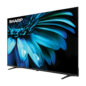 SHARP Roku TV 50" Class 4K Ultra HD with HDR10 (4T-C50EL8UR) left angle
