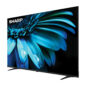 Sharp Roku TV 65" Class 4K Ultra HD with HDR10 (4T-C65EL8UR) left angle
