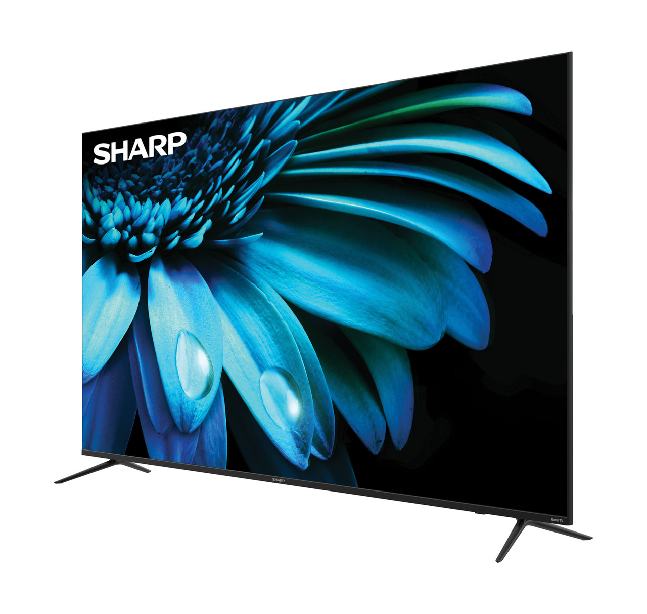 Sharp Roku TV 75" Class 4K Ultra HD with HDR10 (4T-C75EL8UR) left angle