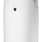 Sharp Plasmacluster Ion Air Purifier with True HEPA + Humidifier (KCP70UW) left angle