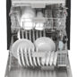 Sharp 24 in. Stainless Steel Dishwasher (SDW6748SNS) Head On Opened Filled