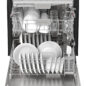 Sharp 24 in. Stainless Steel Dishwasher (SDY6735DNS) Head On Opened Filled
