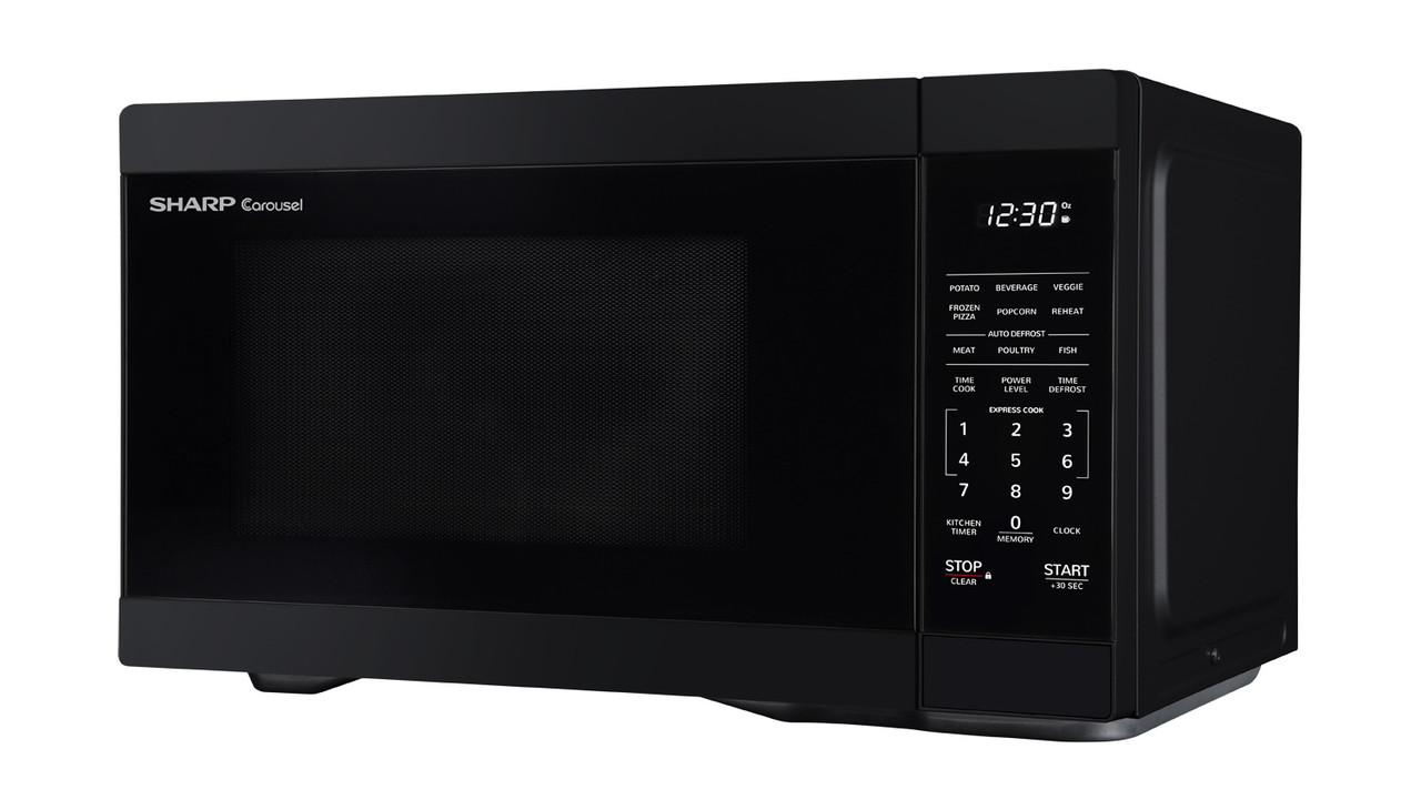 1.1 cu. ft. Countertop Microwave Oven (SMC1161HB) left angle