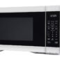 1.1 cu. ft. White Carousel Countertop Microwave Oven (SMC1161KW) left angle