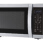 Sharp 1.4 cu. ft. Carousel Countertop Microwave (SMC1450KS) left angle