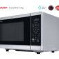 1.4 cu. ft. Smart Countertop Microwave Oven (SMC1469HS) left angle
