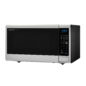 1.8 cu. ft. Sharp Stainless Steel Microwave with Black Mirror Door (SMC1843CM) – left angle view