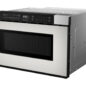 24 in. Built-In Stainless Steel Microwave Drawer Oven (SMD2440JS) left angle