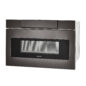 24 in. Black Microwave Drawer (SMD2470AH) – left angle view