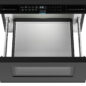 24 in. Smart Microwave Drawer Oven (SMD2479MB) Drawer Opened Angled