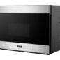 1.6 cu. ft. Stainless Steel Over-the-Range Microwave Oven (SMO1461GS) Left Angle View