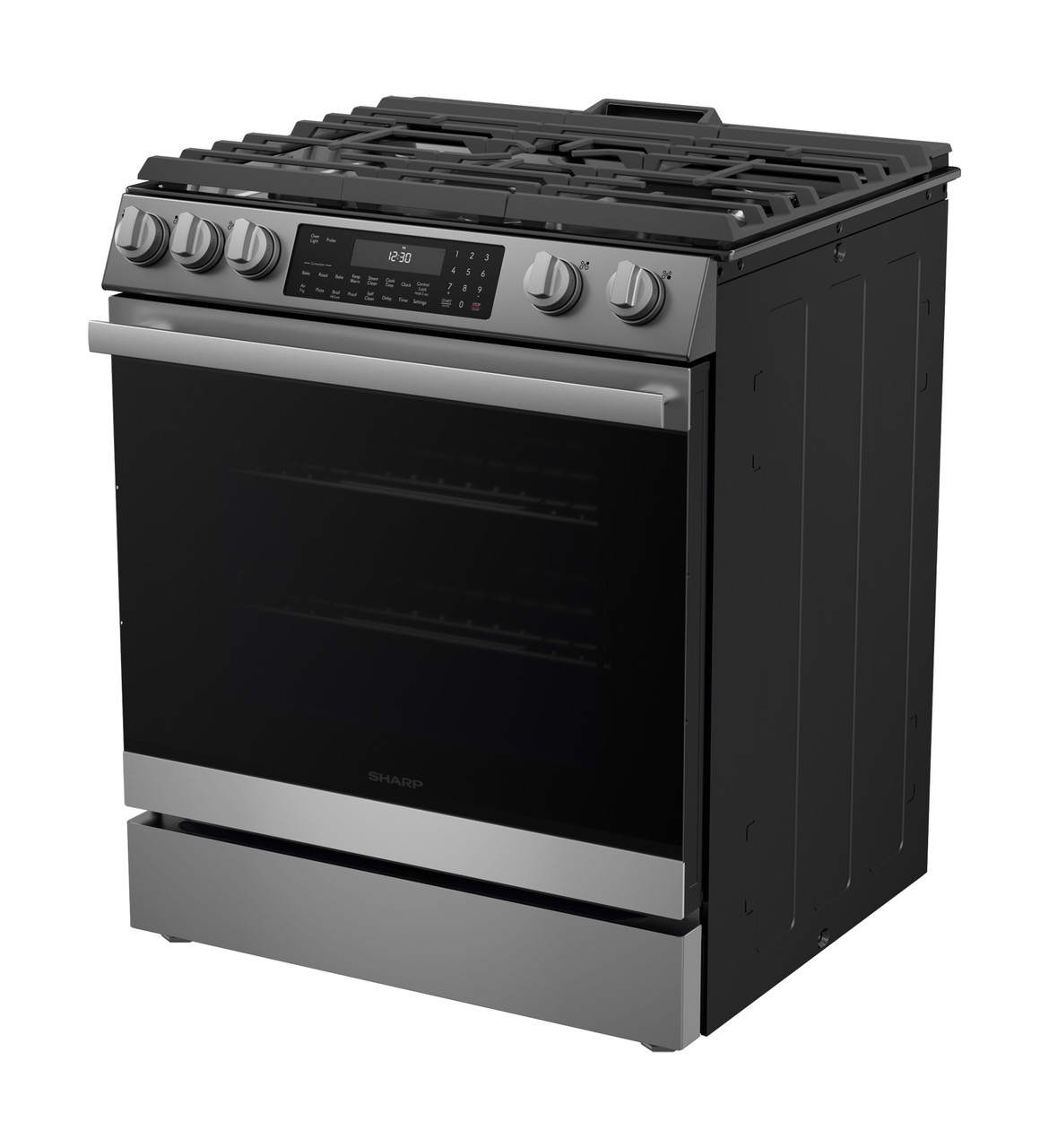 30 in. Gas Convection Slide-In Range with Air Fry (SSG3061JS) left angle
