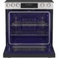 SSR3076SNS 6.3 cu. ft. Slide-in Electric Range Head On Open