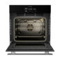 Sharp 24 in. Built-In Single Wall Oven (SWA2450GS) Open Door Head On