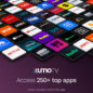 Sharp AQUOS QLED 55” Class (49.5” Diag.) 4K Ultra HD Smart TV (4T-C55HP7050U) Apps Infographic