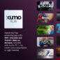 Sharp AQUOS QLED 55” Class (49.5” Diag.) 4K Ultra HD Smart TV (4T-C55HP7050U) Xumo Play Infographic