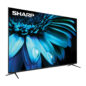 Sharp Roku TV 75" Class 4K Ultra HD with HDR10 (4T-C75EL8UR) right angle