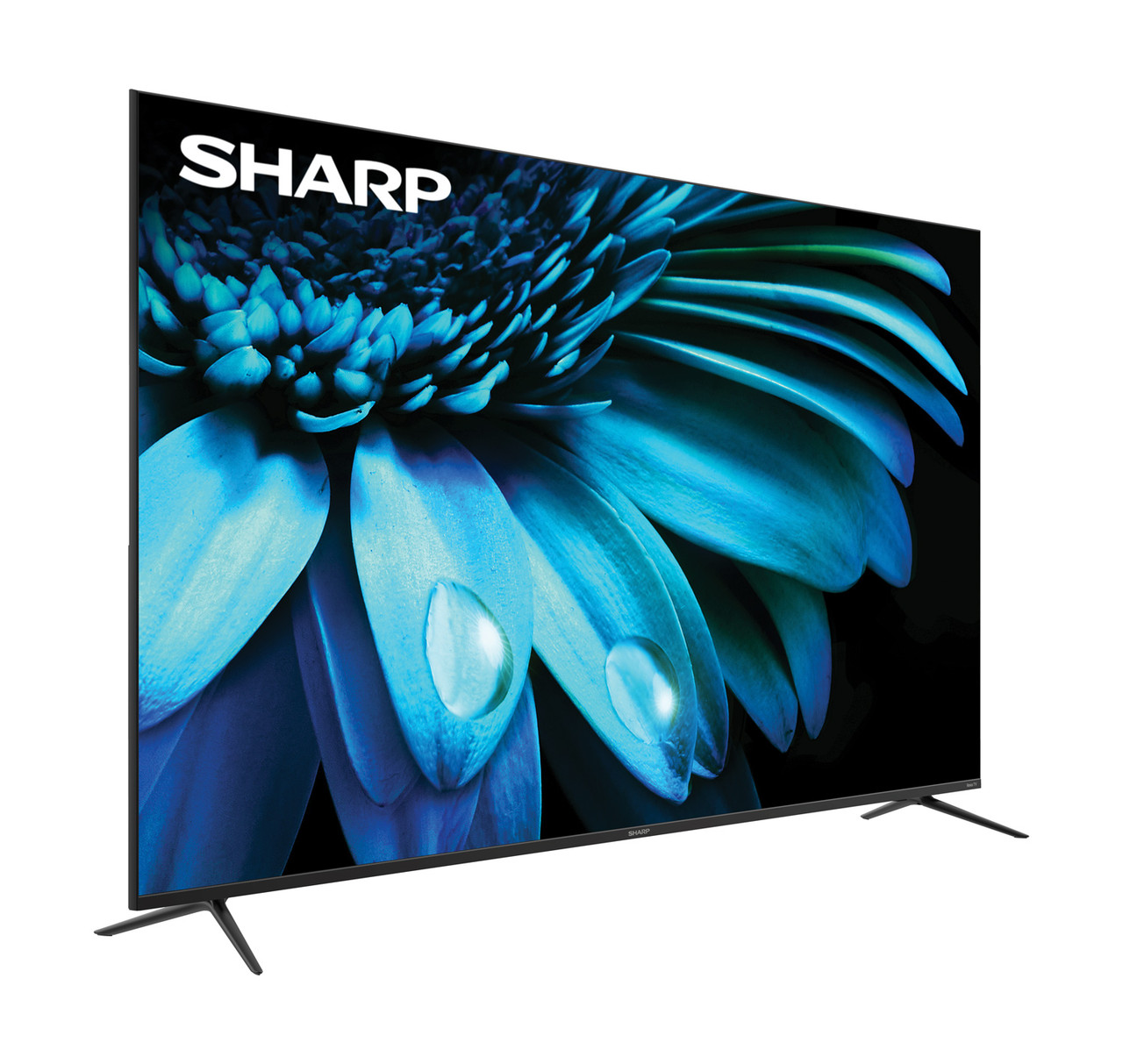 Sharp Roku TV 75" Class 4K Ultra HD with HDR10 (4T-C75EL8UR) right angle