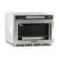 Sharp Twintouch™ 1200 Watt Commercial Microwave Oven with Dual TouchPads (RCD1200M) - right angle view