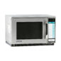 Sharp R25JTF Heavy-Duty Commercial Microwave Oven with 2100 Watts - right angle view