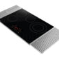 30-inch Drop-In Radiant Cooktop with Side Accessories (SCR3042FB) - rear left angle view