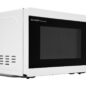 0.7 cu. ft. 700W White Carousel Countertop Microwave Oven (SMC0760KB) right angle