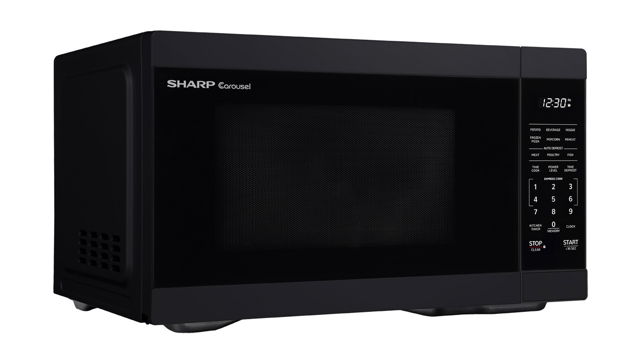 1.1 cu. ft. Countertop Microwave Oven (SMC1161HB) right angle