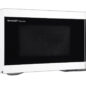 1.1 cu. ft. White Countertop Microwave Oven (SMC1161HW) right angle