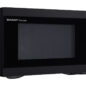 1.1 cu. ft. Black Carousel Countertop Microwave Oven (SMC1161KB) right angle