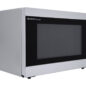 Sharp 1.6 cu. ft. Carousel Countertop Microwave Oven (SMC1660KS) right angle
