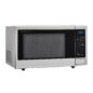 1.8 cu. ft. Sharp Stainless Steel  Countertop Microwave (SMC1842CS) – left angle view