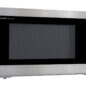 Sharp 2.2 cu. ft. Carousel Countertop Microwave Oven (SMC2265KS) right angle