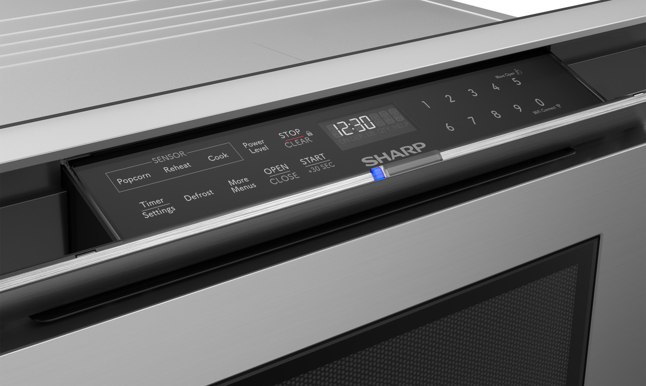 24 in. Smart Microwave Drawer Oven (SMD2479JS) Control Panel