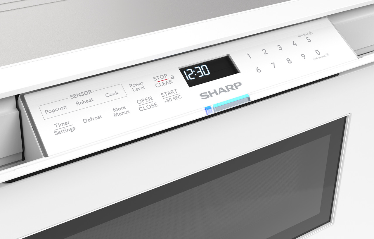 24 in. Smart Microwave Drawer Oven (SMD2479MW) Control Panel