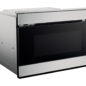 24 in. Sharp Stainless Steel Smart Microwave Drawer Oven (SMD2489ES) right angle