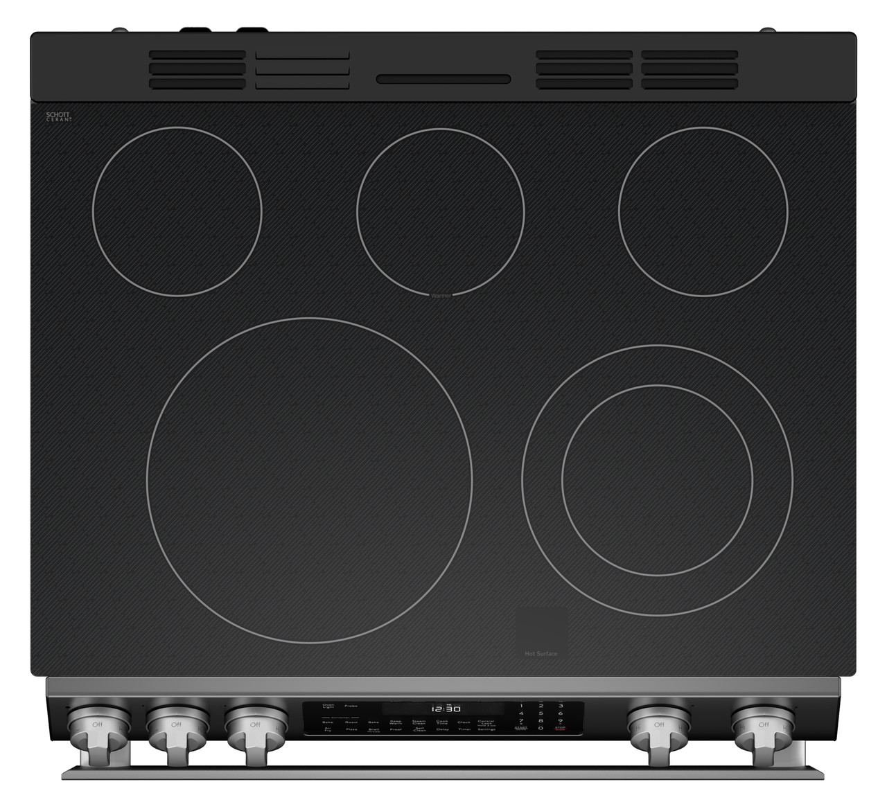 Slide-In Range with Air Fry (SSR3061JS) Cooktop