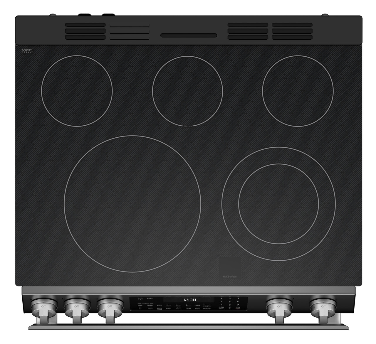 Slide-In Range with Air Fry (SSR3065JS) Cooktop