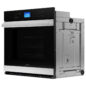 Stainless Steel European Convection Built-In Single Wall Oven (SWA3052DS) Left Angle View