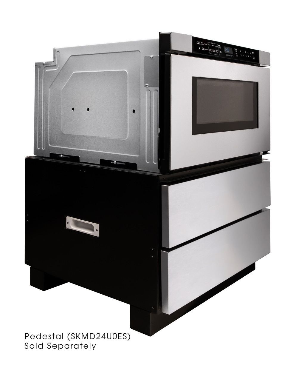 24 in. 1.2 cu. ft. BuiltIn Stainless Steel Microwave Drawer Oven