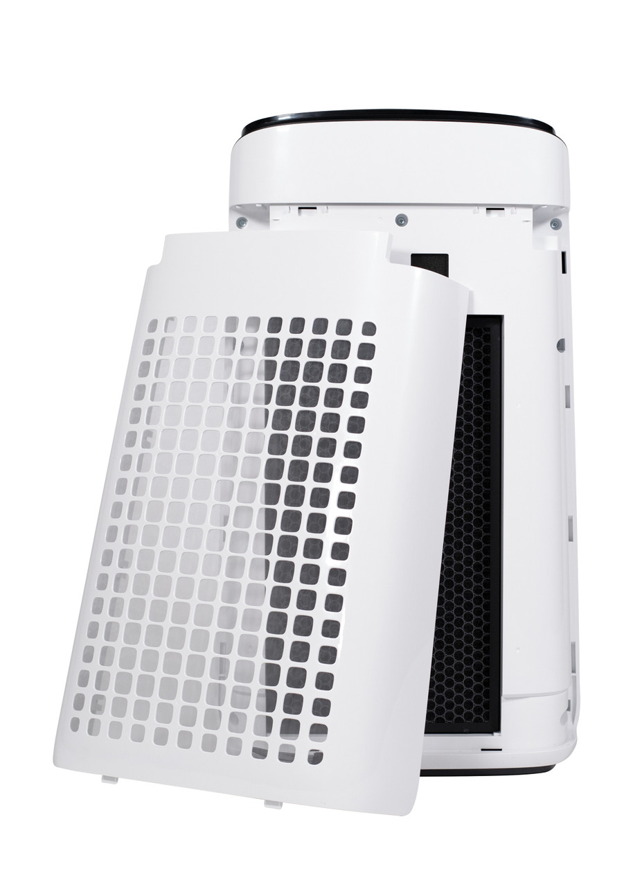 Sharp Smart True HEPA Large Room Air Purifier with Plasmacluster® Ion Technology (FXJ80UW) back open