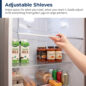 SJB1045SNS adjustable shelves infographic