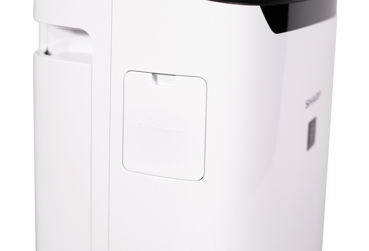 Sharp Smart True HEPA Large Room Air Purifier with Plasmacluster® Ion Technology (FXJ80UW) plasmacluster tray closed