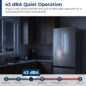 SJB1045SNS quiet operation infographic