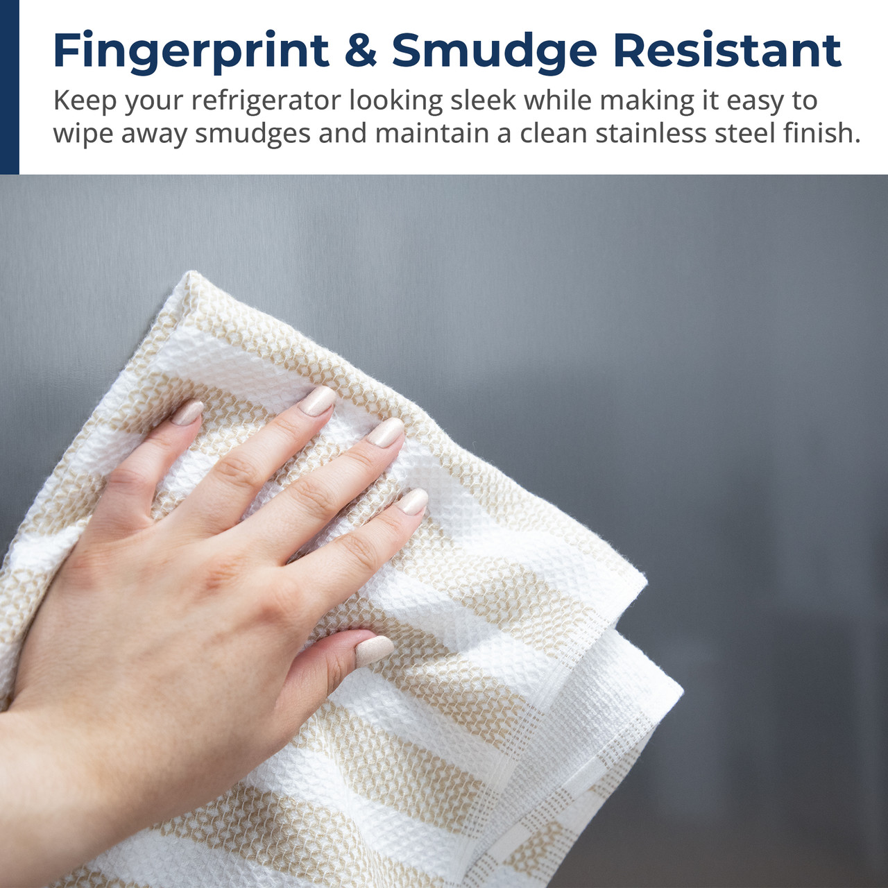 SJB1045SNS fingerprint resistant infographic