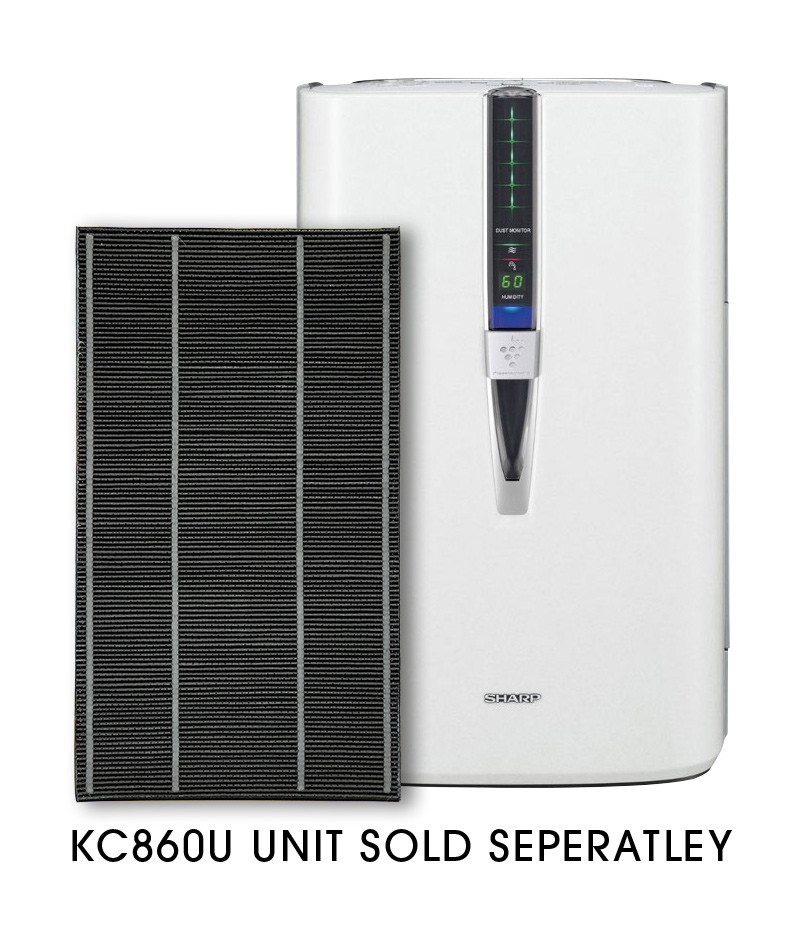 Sharp Active Carbon KC860U Replacement Filter (FZC150DFU) with KC850U